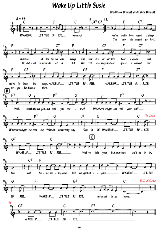 Sheet Music
